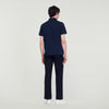 Polo con parche Square Cross