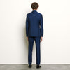 Sandro | Chaqueta de traje de lana y mohair Formal Blue Op