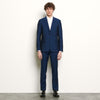 Chaqueta de traje de lana y mohair Formal Blue Op
