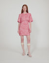 Vestido de tweed